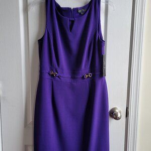 Purple Tahari Size 6 Dress
